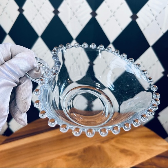 Imperial Glass Candlewick Heart-Shaped Dish - Picture 6 of 9